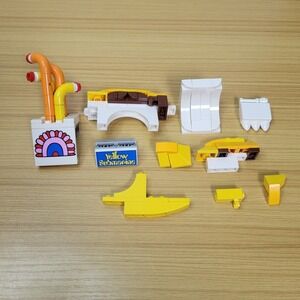 Lego Beatles Yellow Submarine Set Incomplete For Parts Sign